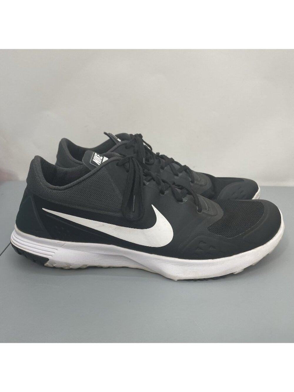 Nike FS Lite Trainer 2 Sneakers Shoes Athletic Training Running Black Mens 13